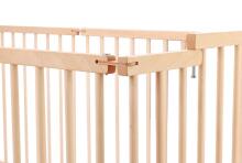 Wooden Playpen Hexagon Art.30298 Koka Manēža no 6 elementiem