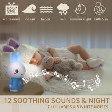 Alilo Art.G6 Pink RU – Interactive Educational Music Player/Night Light for Children from 0 Months with Russian Language Support