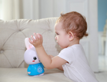 Alilo Art.G6 Pink RU – Interactive Educational Music Player/Night Light for Children from 0 Months with Russian Language Support