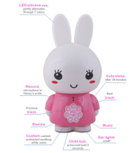 Alilo Art.G6 Red LV – Interactive Educational Music Player/Night Light for Children from 0 Months with Latvian Voice