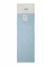 WOMAR Art.WOM-SKV / 150 medvilninė antklodė 100x150 cm Sowa Blue