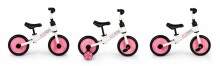 Eco Toys Bike Art.YM-BB-12 Pink  Детский велосипед - бегунок с металлической рамой