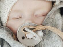Bibs Colour  Island Sea/Forest Lake Art.2221429 Simetrisks Pacifier 6-18 m. 100% natural
