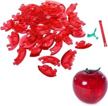 Crystal Puzzle Apple Art.32257 Crystal 3D Puzzle