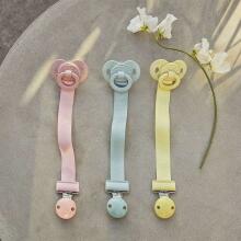 Elodie Details Pacifier Clip Wood Candy Pink