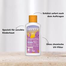 Lavera Sensitive Kids Sun Lotion SPF 50 Art.33848