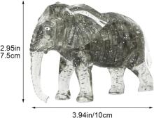 Crystal Puzzle Elephant Art.34087 Crystal 3D Puzzle