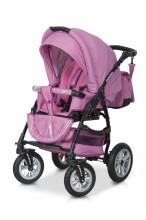 „Aga Design Riko Primo 2 in 1 Pink“ universalus vežimėlis