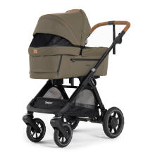 Emmaljunga Sento Outdoor Art.35080 Olive  Stroller with cradle