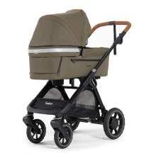 Emmaljunga Sento Outdoor Art.35080 Olive  Stroller with cradle