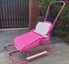 Evo Sledge Matress Pink