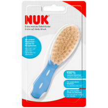 Nuk NP-0110 Art.1546 Babybrush with comb blue