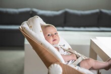 Childhome Newborn Seat Evolu Art.CHEVONBNA Сиденье для новорожденного к стулу Childhome Evolu
