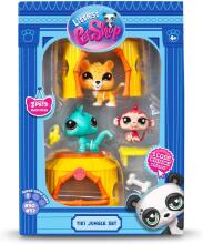 Littlest Pet Shop Art.39307  Tiki Jungle Set - 3 animals and accessories