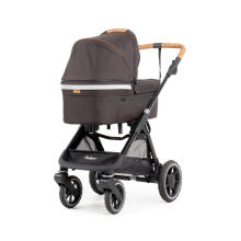 Emmaljunga Sento Outdoor Art.3954 Brown   Stroller with cradle