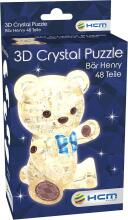 Crystal Puzzle Teddy 3D Art.39911 Crystal 3D Puzzle