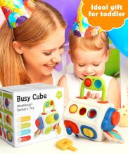 Vanmor Busy Cube for Toddlers Kids 10 in 1 Art.39963