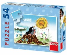 Dino Toys Art.33106 - мини пазл Frame Puzzle 54 - Крот в городе
