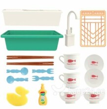 TLC Baby Kitchen Set Art.T20064 Virtuvės kriauklė su priedais