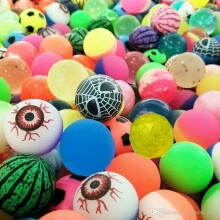 Happy Toys Ball Art.8621 Каучуковый мячик  (диаметр 3 см)