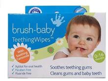 Brush Baby Teething Wipes Art.BRB109