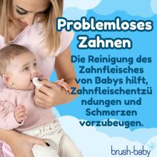 Brush Baby Teething Wipes Art.BRB109