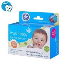 Brush Baby Teething Wipes Art.BRB109