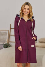 Doctronap Robe  Art.7107 Burgundy  dressing gown