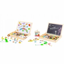 Eco Toys Board Art.HM3011271 Деревянная доска магнитная, двусторонняя