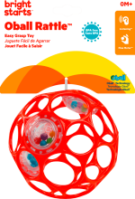 Brights Starts Oball Rattle Art.11483 Orange