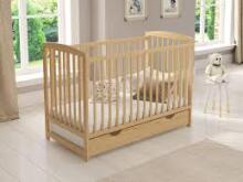 Bebe Basic Bedding Wood Set Tomi Art.43655 Cashmere Komplekts bērnu gultiņa+kumode