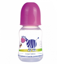 Canpol Babies Art.59/100 plastic bottle with teat 120ml 0m+