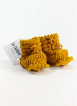 La Bebe™ Lambswool Hand Made Booties Art.44004 Baby booties