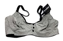 La Bebe™ Lingerie Bio Cotton Art.44215 Grey Maternity and nursing bra