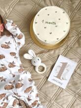 La bebe™ 12 Baby Monthly Cards Art. 44306, Perfect Gift for Newborn Photo Sessions
