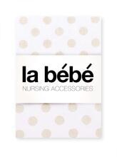 La Bebe™ Set 75x75(3) Art.44510 Dots Nappies (cotton) 3 psc  - 75x75cm