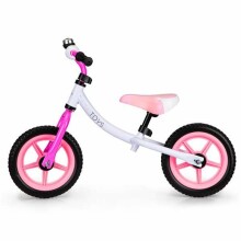 „Eco Toys Balance Bike Art.BW-1122 Pink“ motoroleris vaikams su metaliniu rėmu