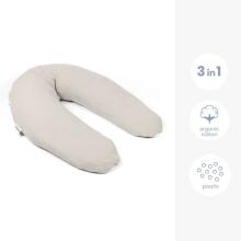 Doomoo Comfy Big nursing pillow, Tetra Almond