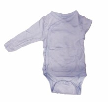 „Margo Body Art“ 45654 pilkas kūdikio medvilnės kūnas ilgomis rankovėmis