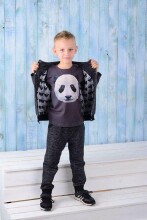 Cango Art.KBAW-48 Panda Детские спортивные хлопковые штаны (размеры: 98-104 см)