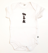 „Pippi Art.342-351-01“ kūdikių bodis trumpomis rankovėmis (skirtingo dizaino)