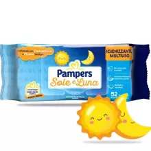 Pampers Sole & Luna Art.46321 Wet wipes, 40 pcs.