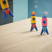 Kids Krafts Majigg Wooden Rocket Art.WD240