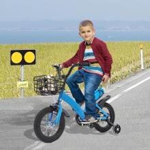 Kids Bike Wheels Collas 12' Blue Art.46663 Children's two-wheeled bicycle with additional wheels