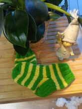 La Bebe™ Hand Made Art.47124 Baby Socks Latvia Bязанные Мягкие Детские Носочки 100% шерсть