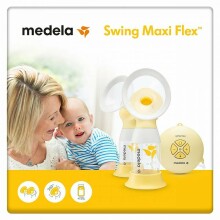 Medela Swing Maxi Flex Art.101041615 Dviejų fazių elektroninis krūtų siurblys