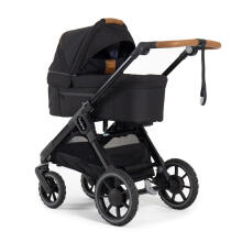 Emmaljunga Sento Max Outdoor Art.47477 Black Stroller with cradle