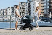 Emmaljunga Sento Max Urban Art.47479 Pearl Stroller with cradle