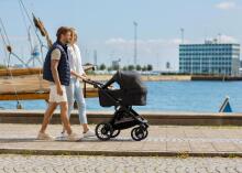 Emmaljunga Sento Max Urban Art.47480 Black Stroller with cradle