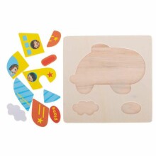 Ikonka  Wooden Puzzles Art.KX6521_1  Детский деревянный пазл